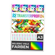 DTF Transfer, beliebig viele Farben, DIN A3